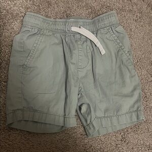 Boys green casual shorts